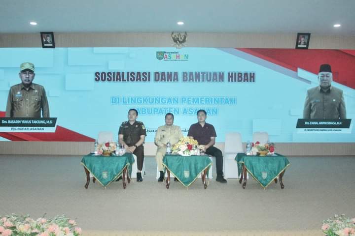 PJs. Bupati Asahan Membuka Secara Resmi Kegiatan Sosialisasi Dana Bantuan Hibah