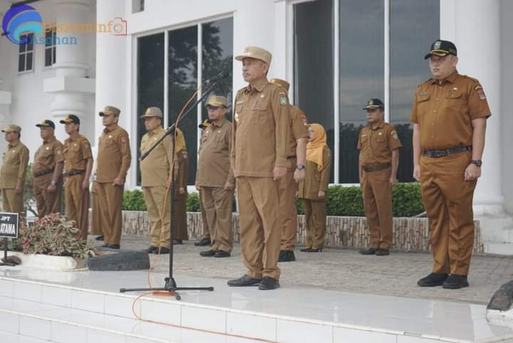 Pjs. Bupati Asahan Pimpin Apel Gabungan Bulan November 2024