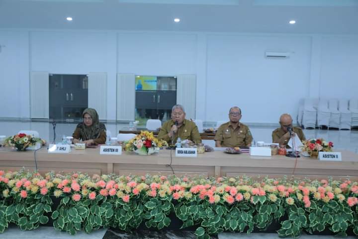 Plh Sekda Buka Rakorpem Bulan Juli 2024