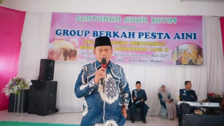 Plt Wali Kota Hadiri Acara Santunan Kepada 210 Anak Yatim