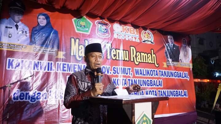 Plt Wali Kota Tanjungbalai Hadiri Malam Temu Ramah Kakanwil Kemenag Provsu Bersama Etnis Tionghoa