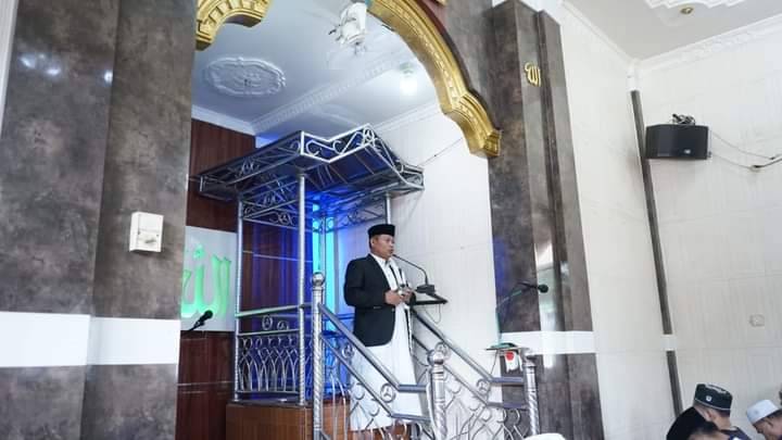 Plt Wali Kota Tanjungbalai Menjadi Khatib Sholat Jumat di Masjid Ittihadul Ibadah