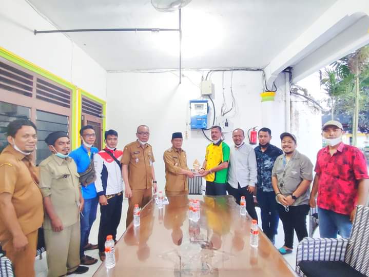 Plt Wali Kota Terima Audiensi Panitia Turnamen Bulutangkis BINA BERSAMA CUP I Tahun 2022