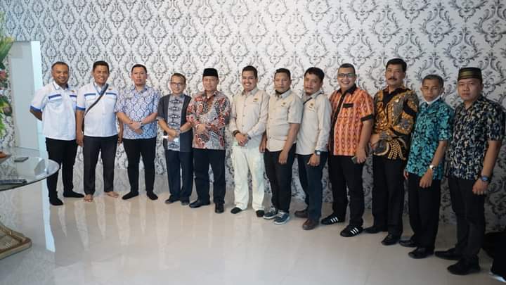 Plt Walikota Tanjungbalai Terima Audiensi PWI Tanjungbalai