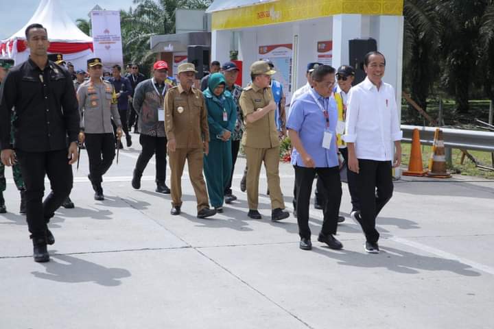 Presiden RI Resmikan Jalan Tol Ruas Indrapura-Kisaran Seksi 2