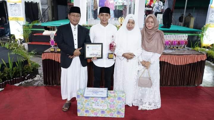 Putra Plt Wali Kota Tanjungbalai Berhasil Meraih Juara Hafalan 10 Juz MTQN Ke-54
