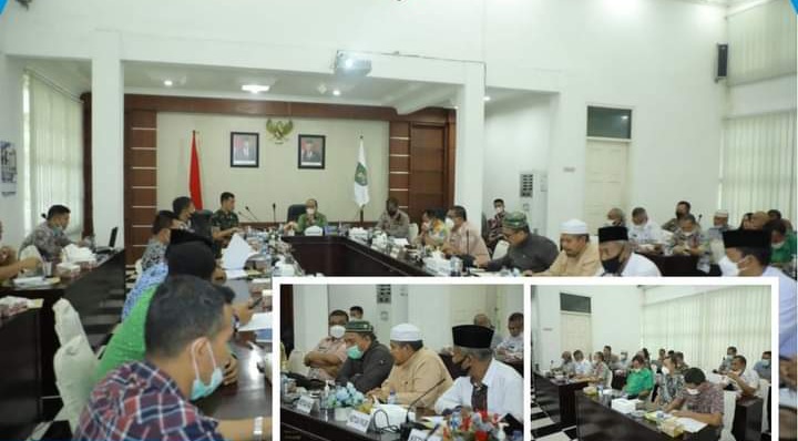 Rapat Koordinasi Menjelang Ramadhan 1443 H Pemerintah Kabupaten Asahan