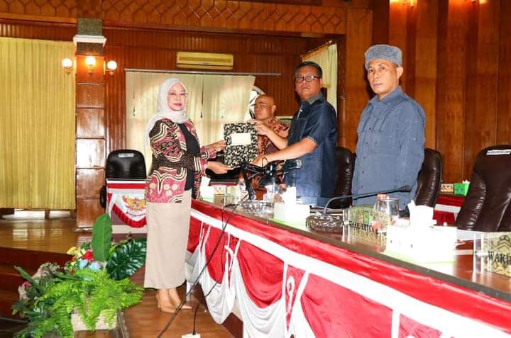 Rapat Paripurna Penyampaian Laporan Reses DPRD Kabupaten Asahan Tahap III Perdapil Tahun 2023