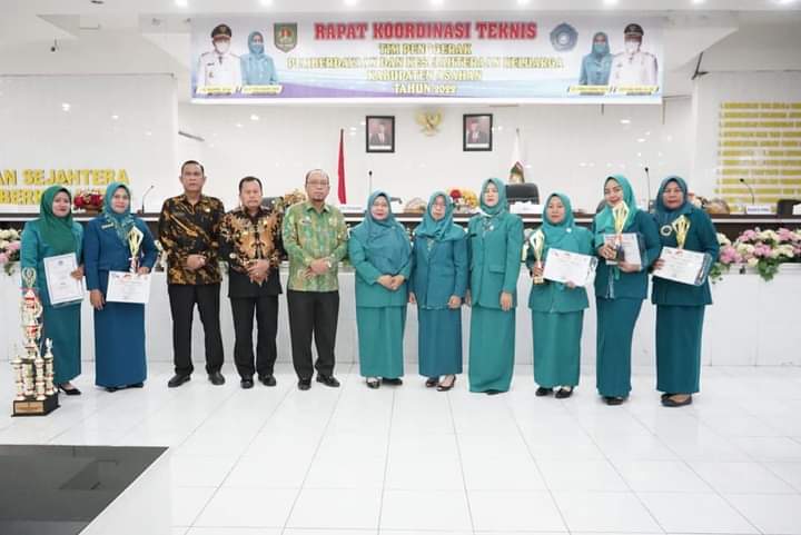 Sekda Buka Rakornis TP. PKK Kabupaten Asahan