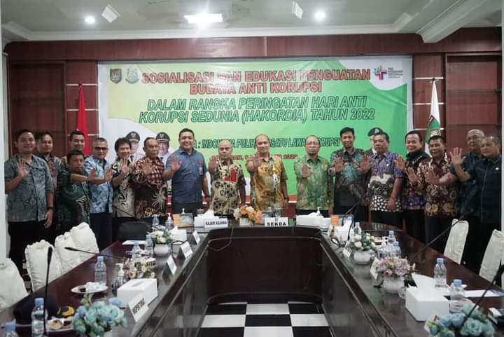 Sekda Kabupaten Asahan Buka Sosialisasi dan Edukasi Penguatan Budaya Anti Korupsi