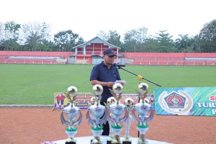 Sekda Tutup Turnamen Old Crack PWI Asahan 2023