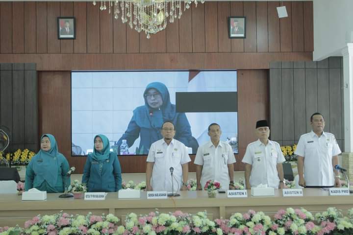 Sekretaris Daerah Kabupaten Asahan Buka Rakornis TP. PKK