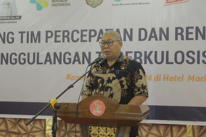 Sekretaris Daerah Kabupaten Asahan Buka Percepatan Penanggulangan Tuberkulosis