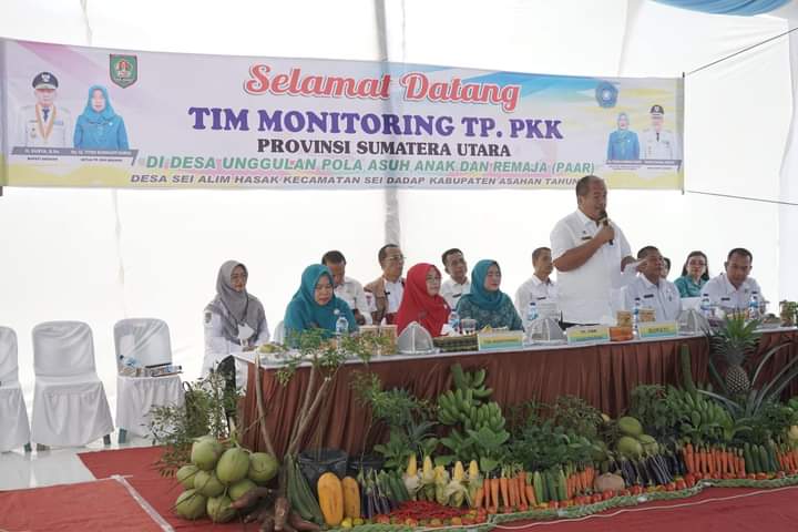 Tim Evaluasi Lomba TP. PKK Provsu Lakukan Penilaian Kepada Desa/Kelurahan