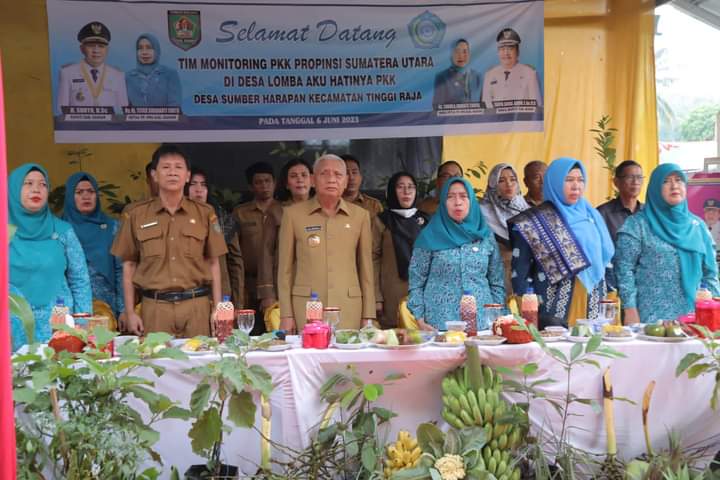 Tim Monitoring TP PKK Provsu Kunjungi Kabupaten Asahan