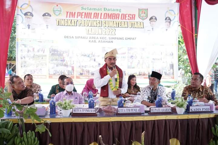 Tim Penilai Desa/Kelurahan Terbaik Kunjungi Desa Sipaku Area