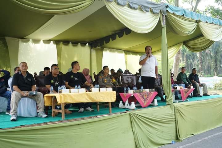 Wakil Bupati Asahan Apresiasi Drag Bike Trophy Kodim 0208/AS