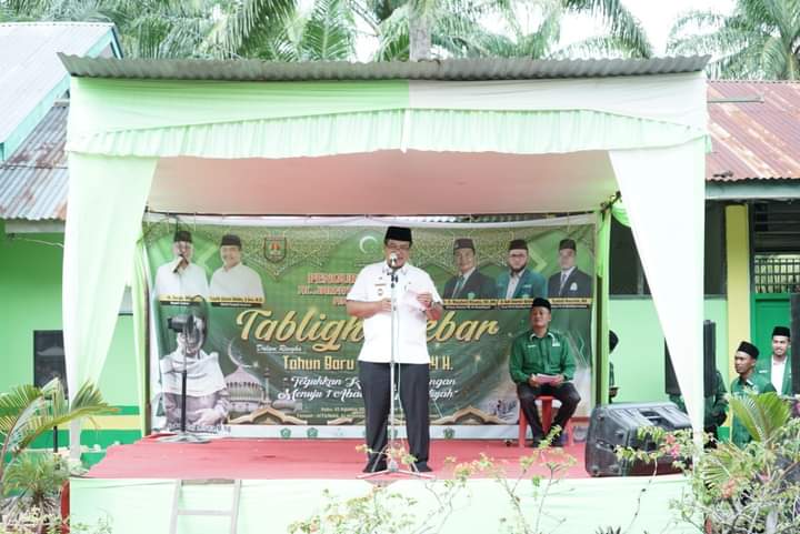 Wakil Bupati Asahan Hadiri Tabligh Akbar Tahun Baru Islam 1444 H