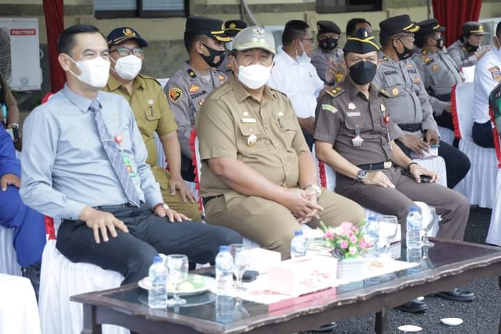 Wakil Bupati Asahan Ikuti Apel Gelar Pasukan Ops Keselamatan Toba 2022