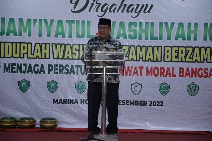 Wakil Bupati Asahan Ikuti Malam Resepsi HUT Al Jam’iyatul Washliyah Ke-92