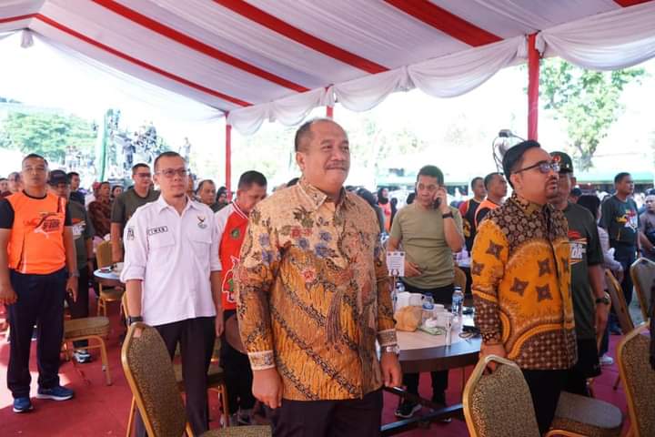 Wakil Bupati Asahan Ikuti Pembukaan Bukit Barisan Expo 2023
