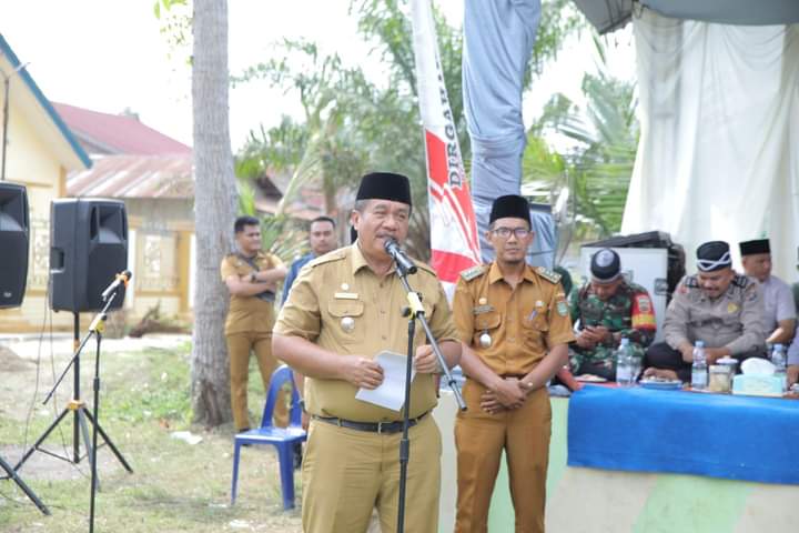 Wakil Bupati Asahan Ikuti Pengajian Akbar di Kecamatan Aek Ledong