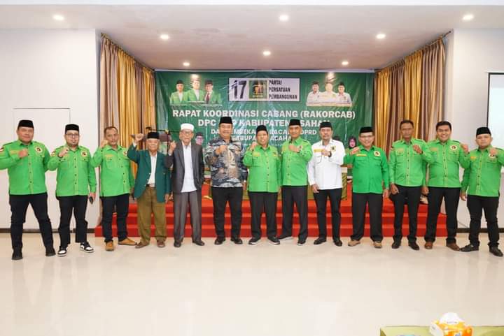 Wakil Bupati Asahan Ikuti Rangkaian Rakorcab DPC PPP Kabupaten Asahan
