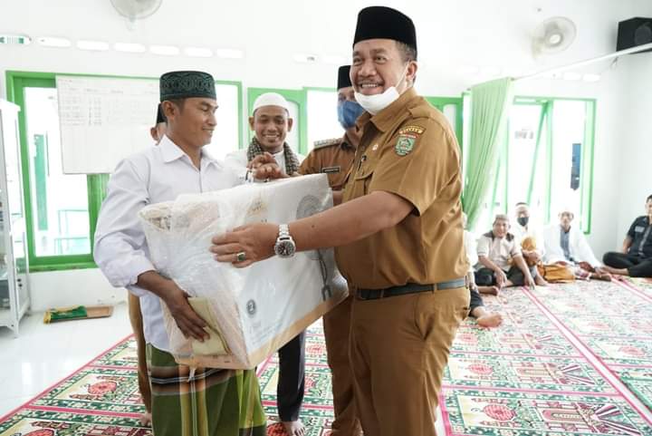 Wakil Bupati Asahan Kunjungi Masjid Amaliah Sidodadi