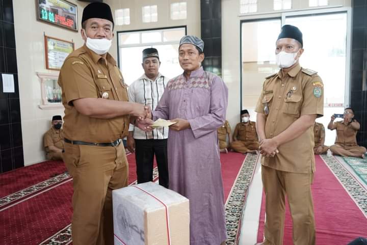 Wakil Bupati Asahan Kunjungi Masjid Tawakal Desa Urung Pane
