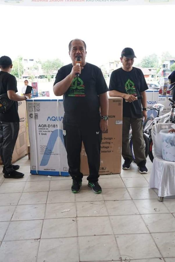 HUT Al-Jamiyatul Washliyah Ke 92, Wakil Bupati Asahan Lepas 5300 Peserta Gerak Jalan Santai