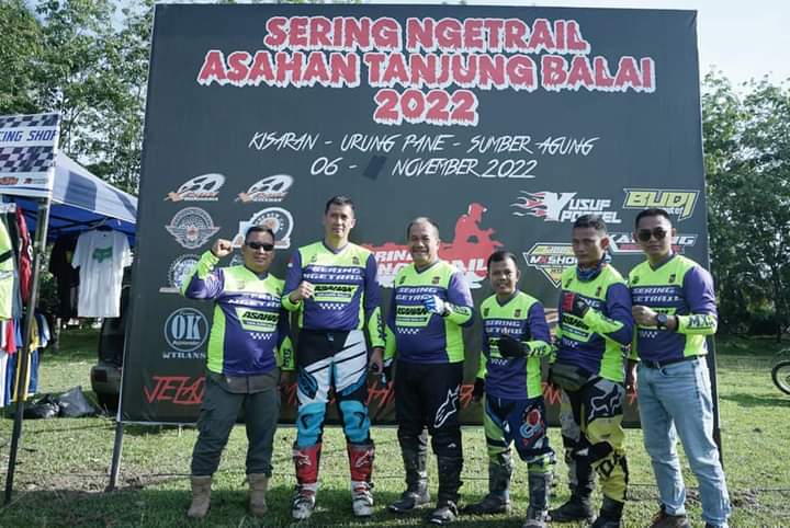 Wakil Bupati Asahan Lepas Peserta Trail Advanture