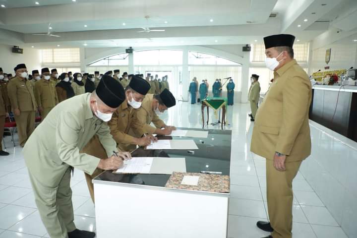 Wakil Bupati Asahan Lantik Pejabat Lingkungan Pemkab Asahan