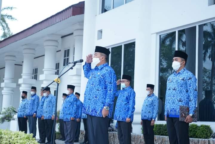 Wakil Bupati Asahan Pimpin Upacara Hari Kesadaran Nasional