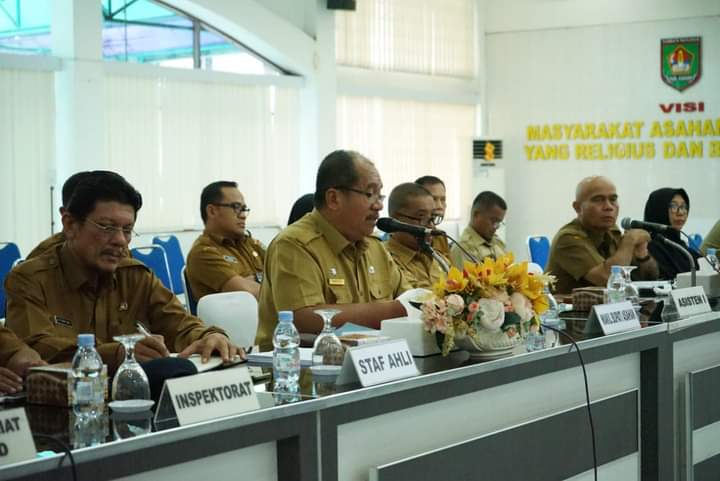Wakil Bupati Asahan Terima Kunjungan Kerja DPRD Provsu ke Kabupaten Asahan