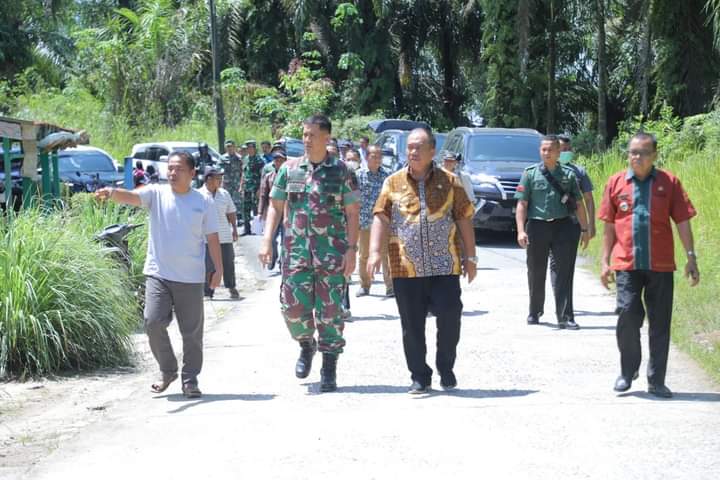 Wakil Bupati Asahan Tinjau Sekolah dan Akses Yang Mengalami Kerusakan Akibat Longsor