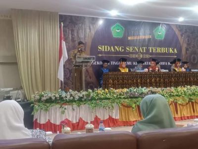 Staf Ahli Bupati Asahan Hadiri Wisuda Mahasiswa Kebidanan STIKES Asy Syifa